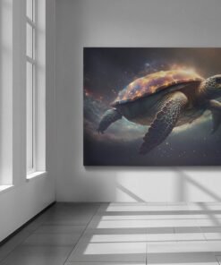 ALIVA 1440 zeeschildpad canvas schilderij d