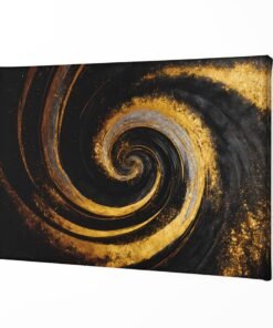 ALIVA 1442 hypnotische sspiraal canvas schilderij a