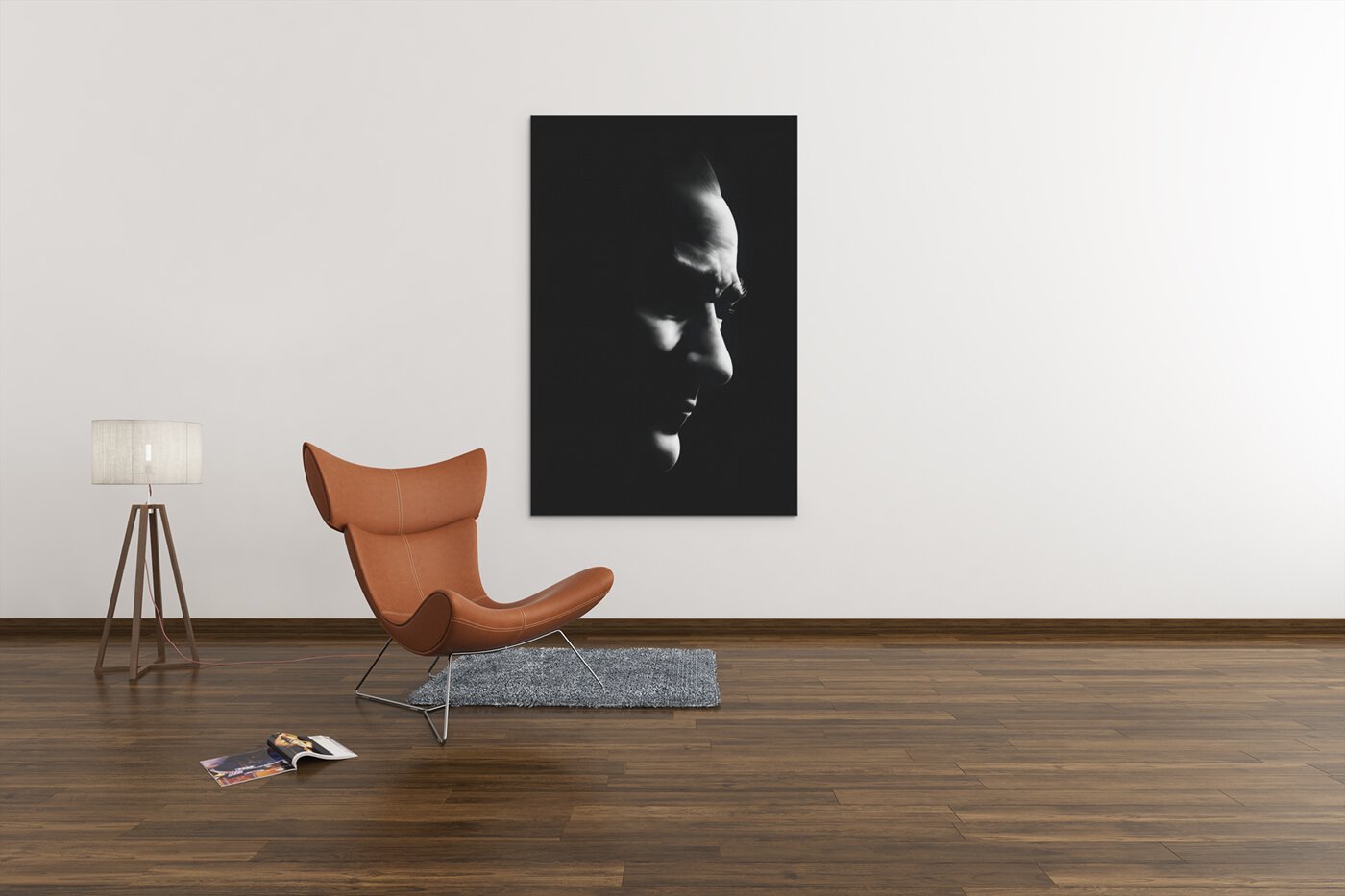 ALIVA 1449 ataturk canvas schilderij b