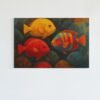 ALIVA 1452 kleurrijke vissen moderne canvas schilderij