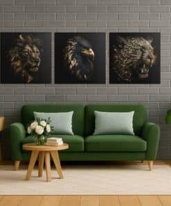 wilde-dieren-drieluik-schilderijen-c
