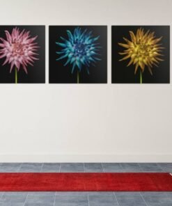 Bloemen Drieluik Schilderijen
