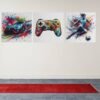 OLIVA 1016 canvas schilderij met gaming thema 1 1