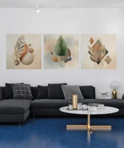 OLIVA 1017 drieluik schilderijen abstract modern k