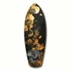 ksrf 2054 b gouden bloem surfboard glasschilderij