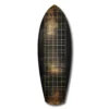 srf 1005 b goud surfboard glasschilderij