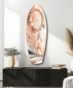 Dromenvanger Surfboard Glasschilderij - Afbeelding 9