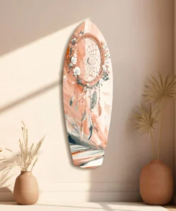Dromenvanger Surfboard Glasschilderij - Afbeelding 10