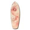srf 1016 b roze werveling surfboard glasschilderij
