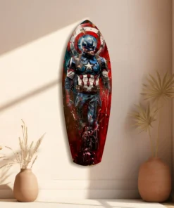 srf 2058 e kapitein surfboard glasschilderij