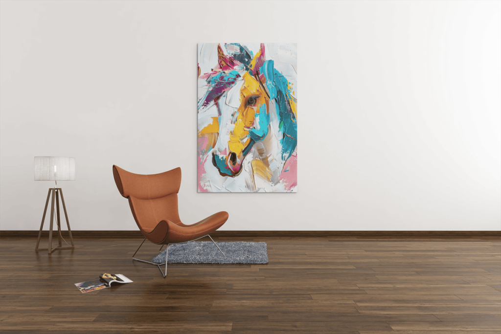 paard-portret-canvas-schilderij
