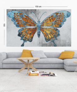 ALIVA 1459 vlinder canvas schilderijen g