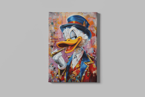 ALIVA 1460 donald duck canvas schilderij a