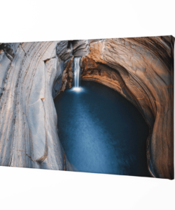Alternative view of Waterval Natuur Canvas Schilderij