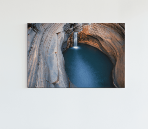ALIVA 1465 waterval natuur canvas schilderij c