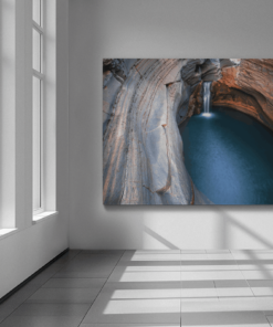 Waterval Natuur Canvas Schilderij - Afbeelding 4