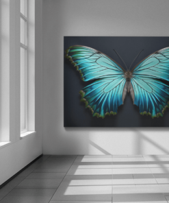 ALIVA 1469 vlinder canvas schilderij d