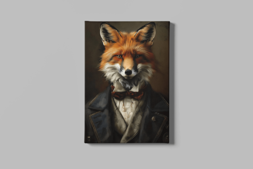 ALIVA 1475 vos canvas schilderij