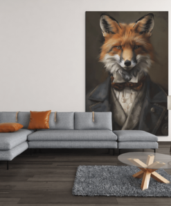 ALIVA 1475 vos canvas schilderij d