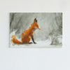 ALIVA 1478vos en haas canvas schilderij