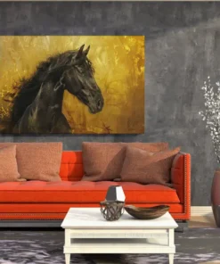 ALIVA 1487 paar met gouden kunst canvas schilderij d