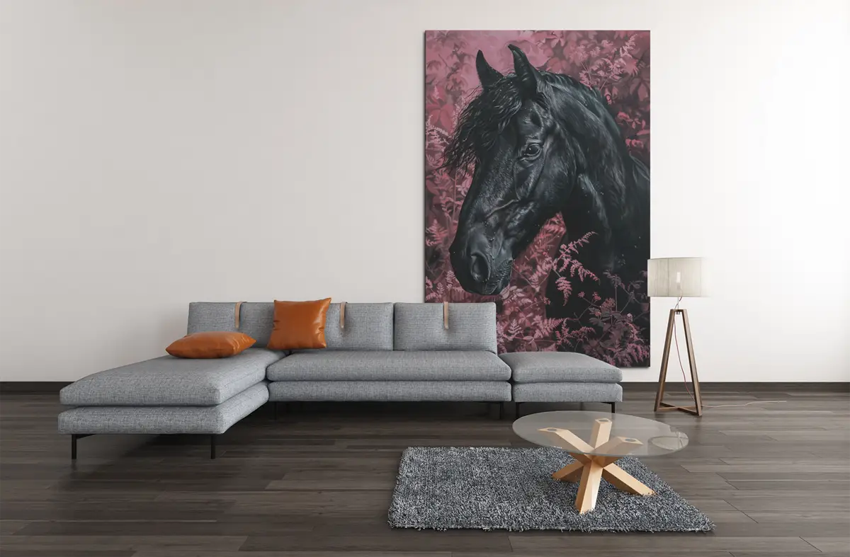 ALIVA-1495-paard-canvas-schilderij-d