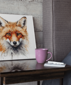 OEFE 1277 vos dieren canvas schilderij b min