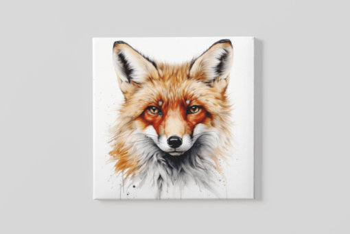 OEFE 1277 vos dieren canvas schilderij min