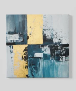 Abstracte kunst Vierkant Schilderij