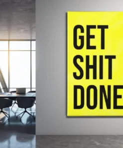 get-shit-done-canvas-schilderij-