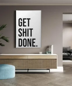 schilderij-get-shit-done-d