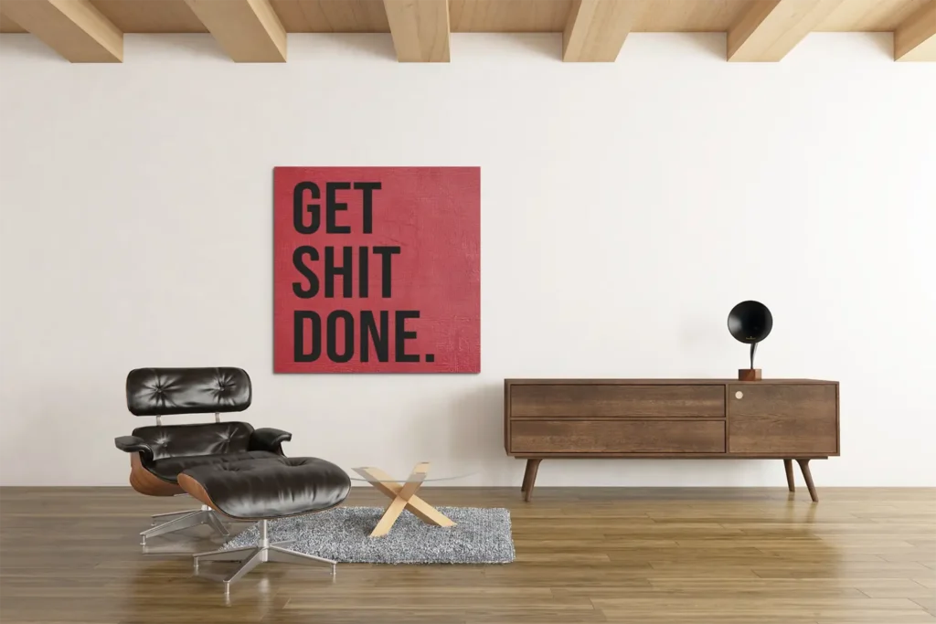 get-shit-done-virekant-schilderij-c