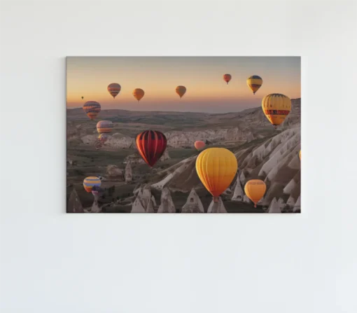 ALIVA 1505 luchtballonnen cappadocie canvas schilderij