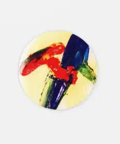 Abstracte Modern Muurcirkel op Dibond