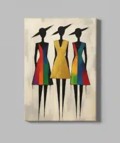 Kracht van Vrouwen Canvas Schilderij