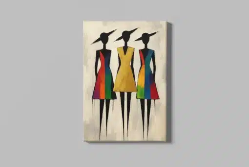 Kracht van Vrouwen Canvas Schilderij