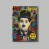 ALIVA 1072 charlie chaplin canvas schilderij