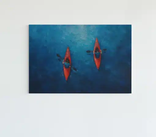 Stilte van de Zee Canvas Schilderij
