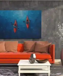 ALIVA 1153 stilte van de zee canvas schilderij c