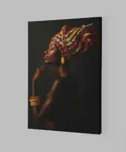 ALIVA 1233 trots en schoonheid canvas schilderij a