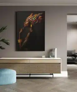 ALIVA 1233 trots en schoonheid canvas schilderij b