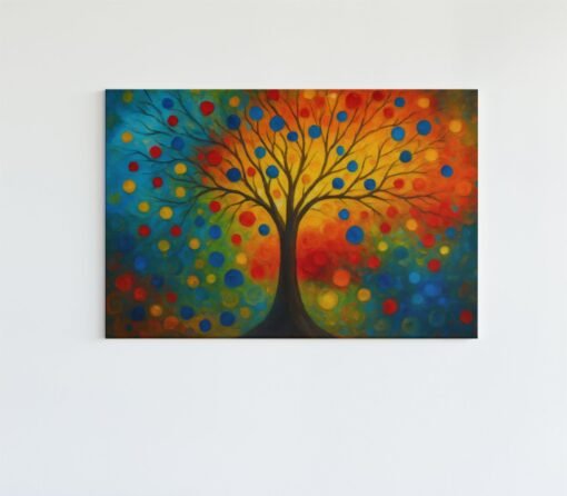 Boom van het leven Canvas Schilderij