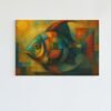 ALIVA 1245 moderne abstracte vis canvas schilderij