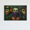 ALIVA 1272 street art apen canvas schilderij