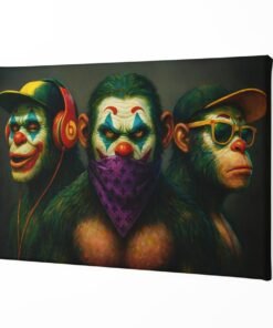 ALIVA 1272 street art apen canvas schilderij a