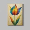 ALIVA 1356 kleuren tulp canvas schilderij