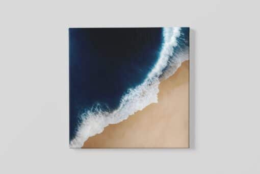 Golven en Stilte Vierkant Schilderij