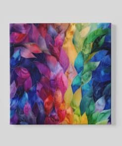 Bladensymfonie Vierkant Schilderij