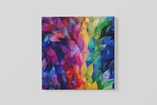 Bladensymfonie Vierkant Schilderij