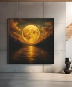 vierkant-schilderij-volle-maan-c